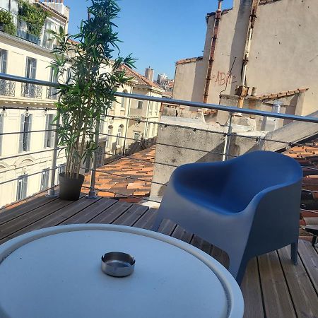 Appartement Avec Son Toit Terrasse, En Plein Coeur De Marseille Exteriör bild