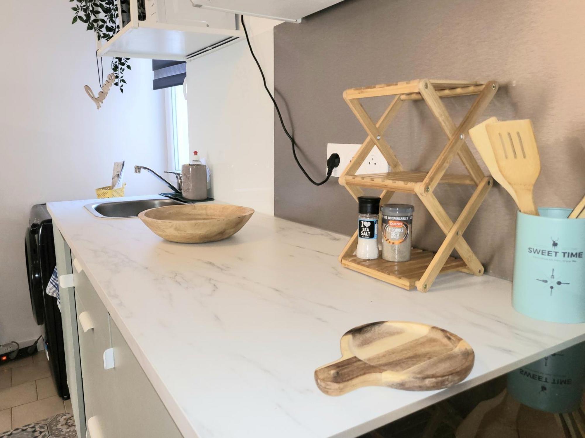 Appartement Avec Son Toit Terrasse, En Plein Coeur De Marseille Exteriör bild