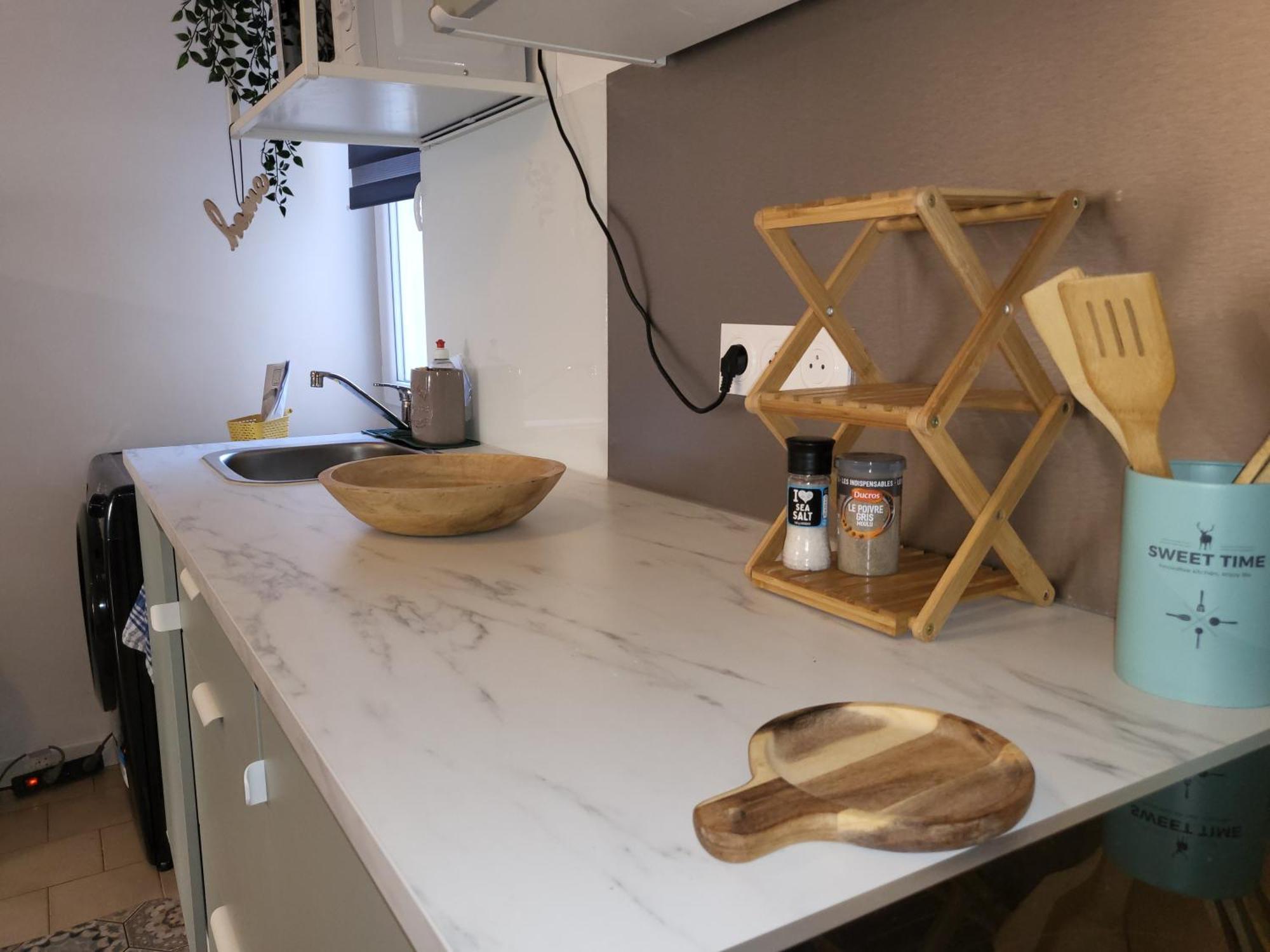 Appartement Avec Son Toit Terrasse, En Plein Coeur De Marseille Rum bild